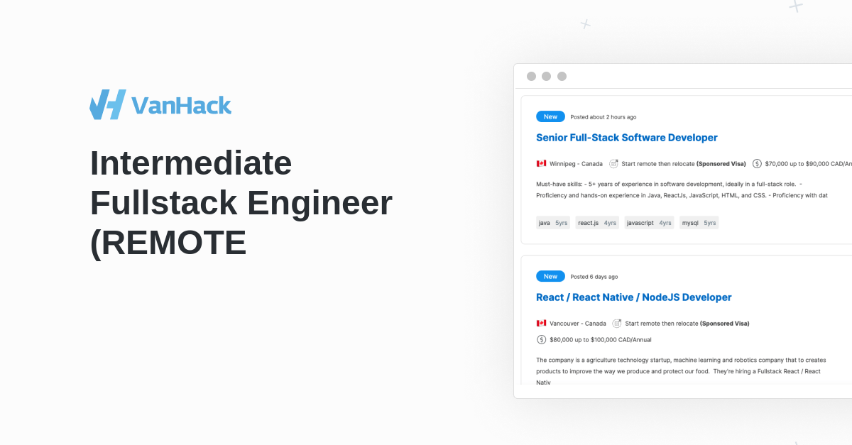 Intermediate Full Stack Engineer Vanhack - Ultra HD Retina Ocean Designs | Free Download